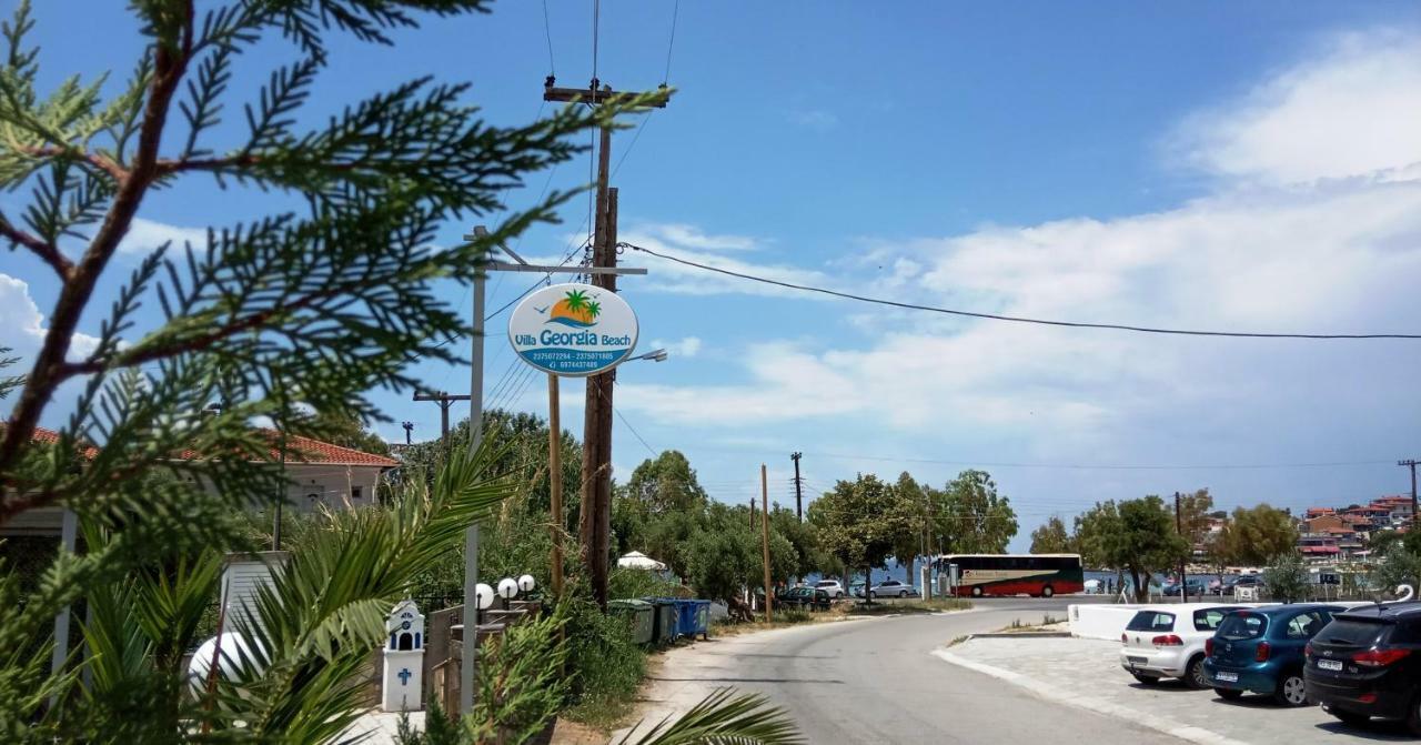 Villa Georgia Beach เนโอสมาร์มาราส ภายนอก รูปภาพ